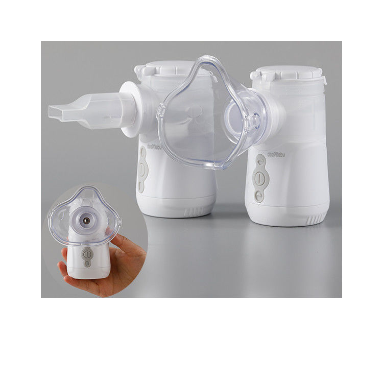 Medische Mesh Nebulizer Inhaler Machine Double-Kamer Dubbele - kanaal 2.2μm - 3.2μm