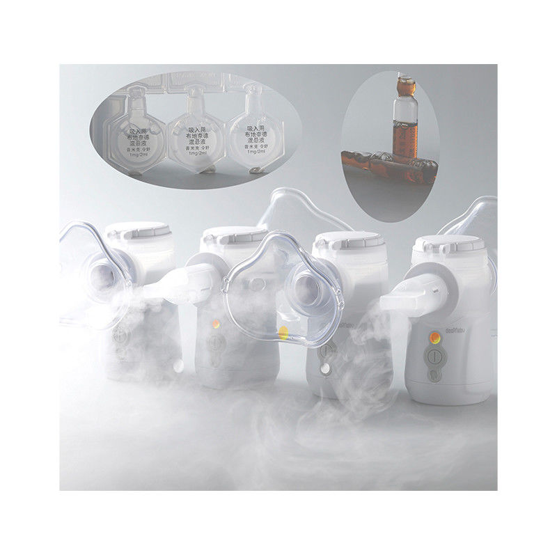Inhaleertoestel Draagbaar Mesh Nebulizer 3.1μM de Batterij van Bronchus USB voor Astma