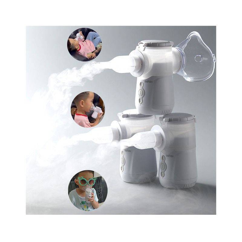 Gelijkstroom Draagbaar Mesh Nebulizer Budesonide Op batterijen 2μm - 3μm voor Astma