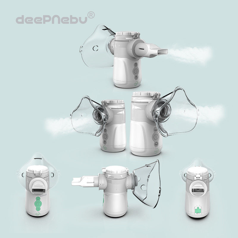 Nieuwe batterij Medische Mute Mini Free Breath Mask Hoest Copd Nebulizer Machine Volwassen Kinderen Gezondheidszorg Inhalator Mesh Nebulizer