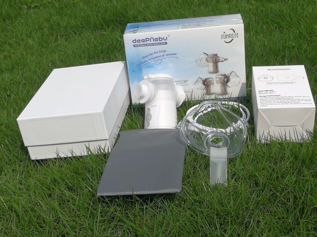 Naal 2022 Warme baby's Mute Hoest Nebulizer Machine Volwassenen Kinderen Mesh Membraan Aspirator Koude Draagbare Mesh Nebulizer