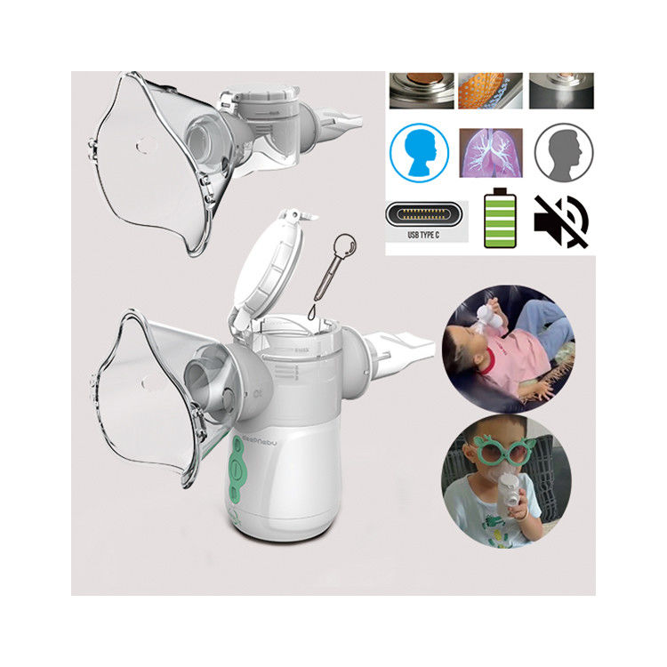 Home hottest Mute Draagbare mist Nebulizer Machine batterij astma inhalator mesh Nebulizer voor kinderen