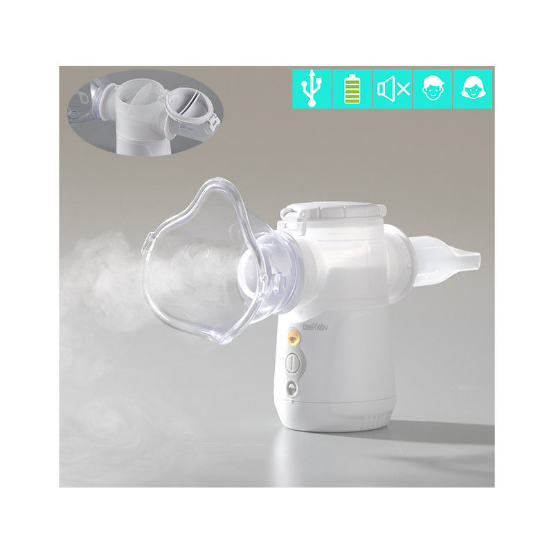 Van de het Inhaleertoestelverstuiver van het Homecare Medische Astma Batterij 3μm 40dB van USB voor Jonge geitjesvolwassene