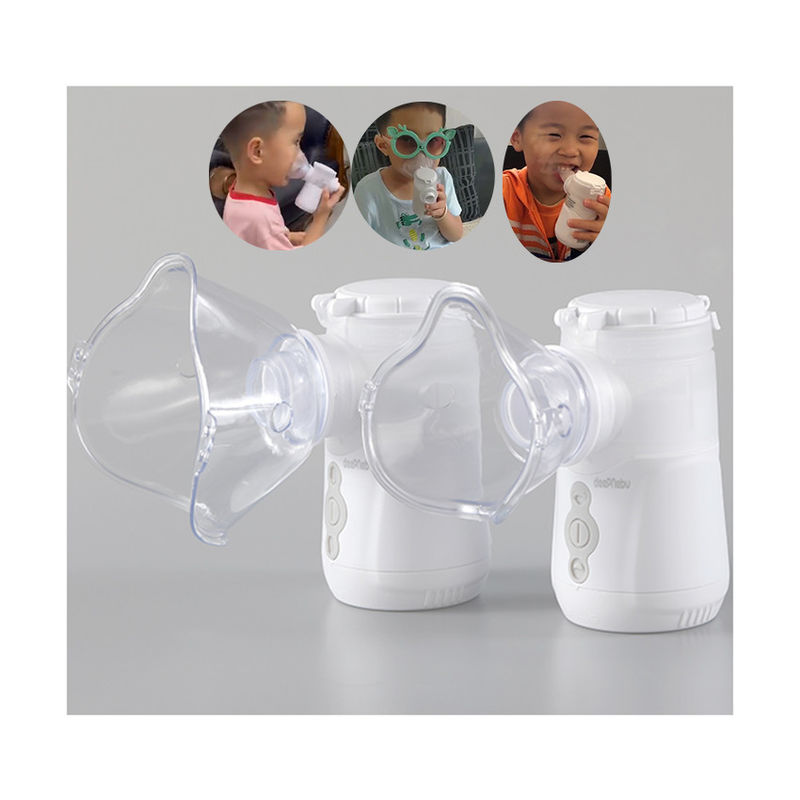 Draagbare de Machine van Huisnebuliser Ademhalingsbehandeling Dubbele - kanaal 2.2μm - 3.6μm