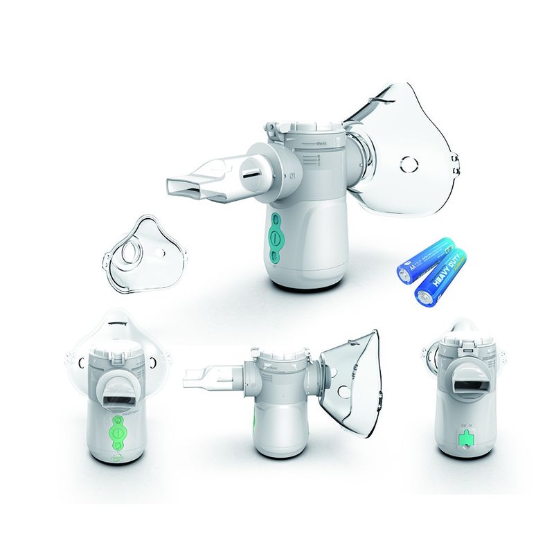 Dubbele het Inhaleertoestelverstuiver van Homecarebudesonide - kanaliseer voor Astma 1μM - 5μM MMAD