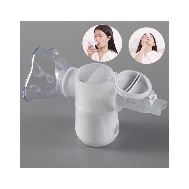 Regelbare Draagbare Inhaleertoestelverstuiver gelijkstroom 5V 3V 2.9μm Slim Mesh Nebulizer