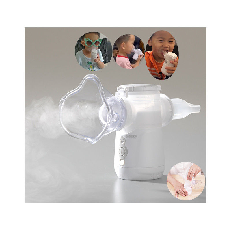 Regelbare Draagbare Inhaleertoestelverstuiver gelijkstroom 5V 3V 2.9μm Slim Mesh Nebulizer