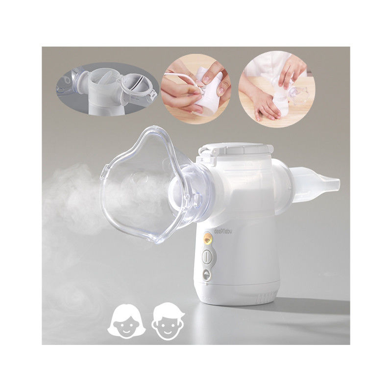 Regelbare Draagbare Inhaleertoestelverstuiver gelijkstroom 5V 3V 2.9μm Slim Mesh Nebulizer