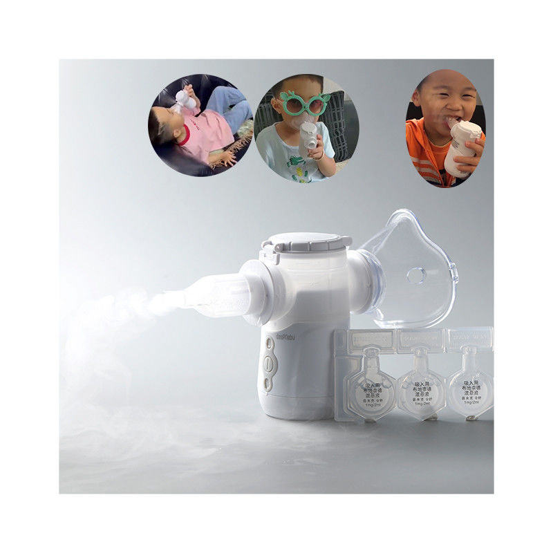 Mesh Nebulizer Machine 2.7μm voor de Ziekten van Longpijptakjealveolen, Handbediend, Jonge geitjes & Huisgebruik, IPX5