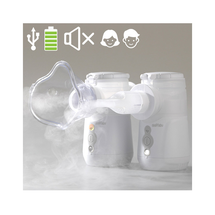 De Dokter Mesh Nebulizer Treatment Portable 3.13μm van de babyhoest voor Bronchiolitis