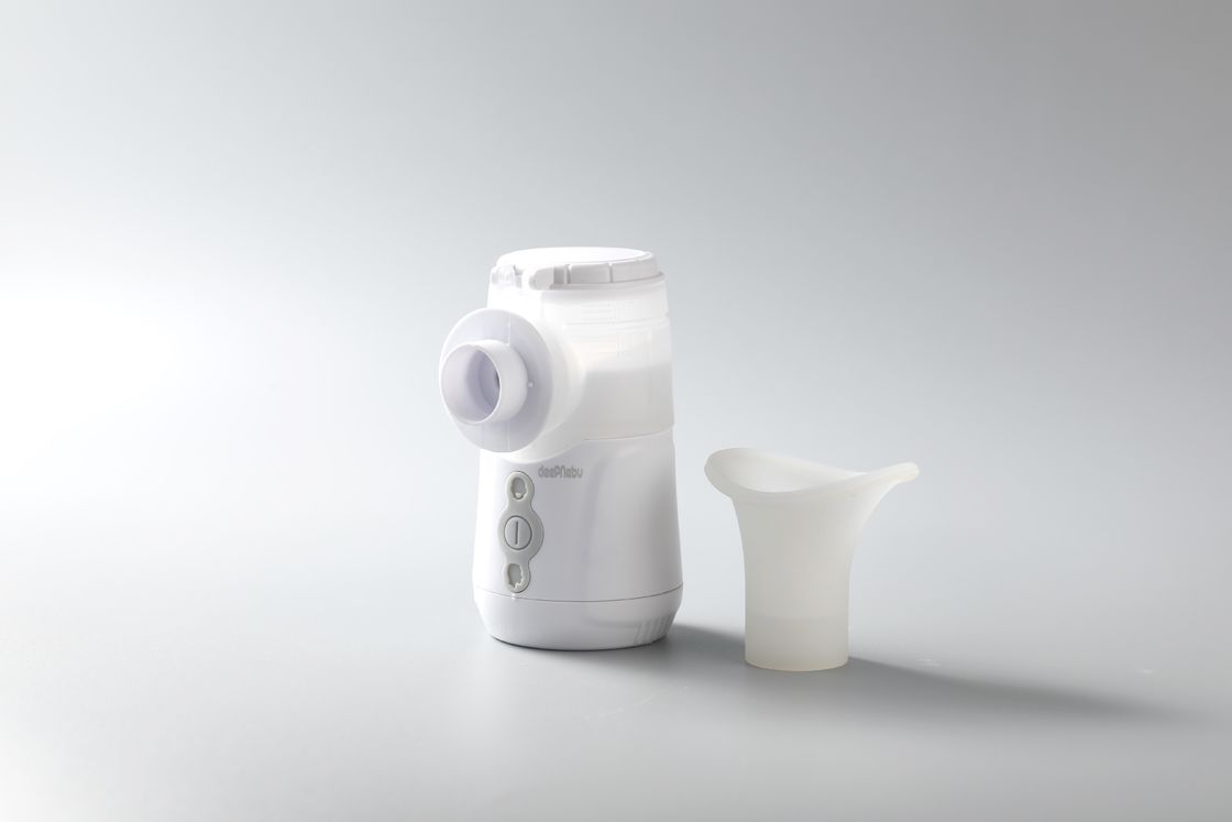 Mini Mute Medical Nebulizer Inhaler-Machine voor Ademhalingskanaal en Ogen 23μm