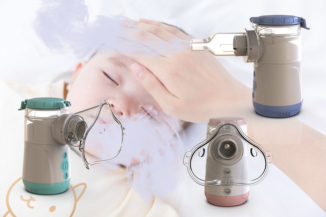 Deeltjesgrootte 1,8-4,0 μM Nebulizer Inhalator Machine Ruisniveau Minder dan 50 dB