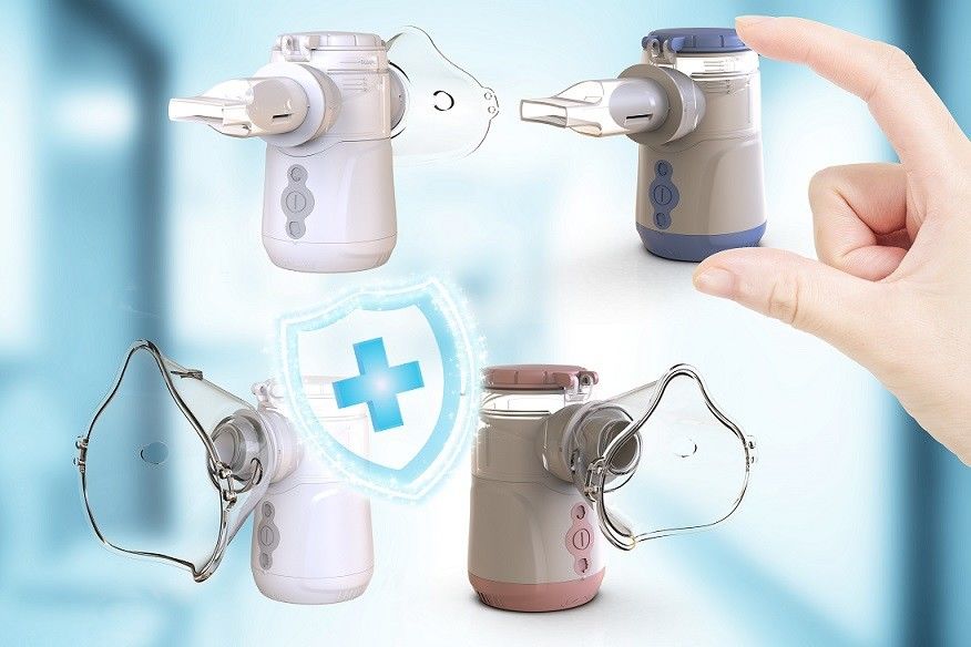 2.0-3.3μm Partikelgrootte Mesh Nebulizer Met ≤35dB laag geluid
