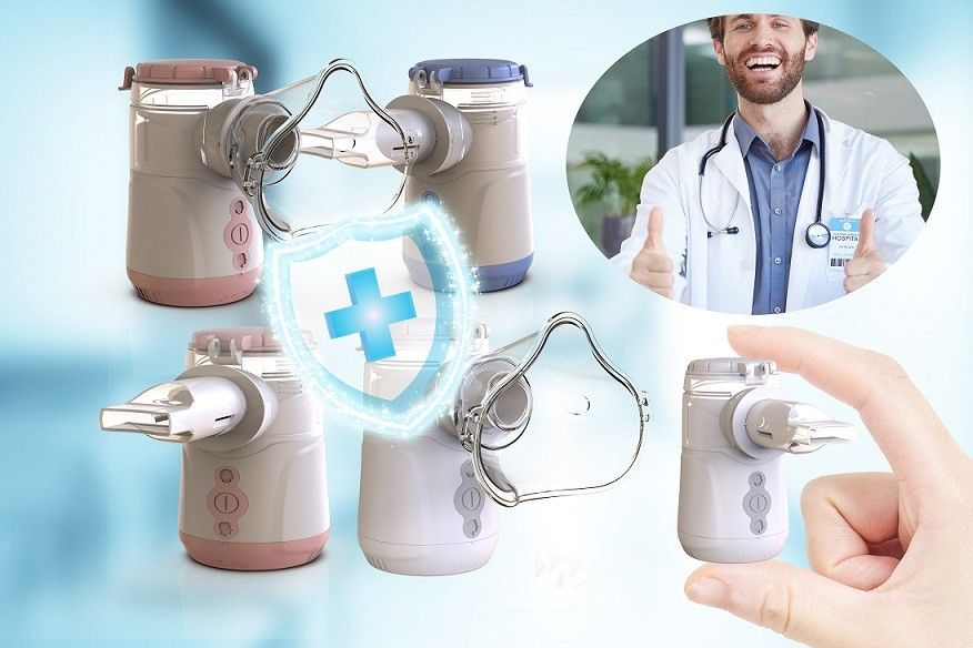 Draagbare Mesh Nebulizer Machine met 105-110Hz Vibrating Frequency voor de gezondheid van de longen