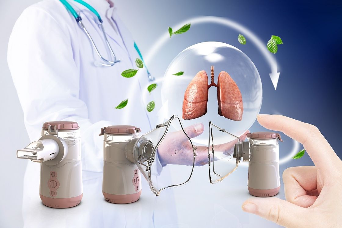 Mesh Nebulizer Machine met 2 modus voor kinderen en volwassenen superieur aan compressor