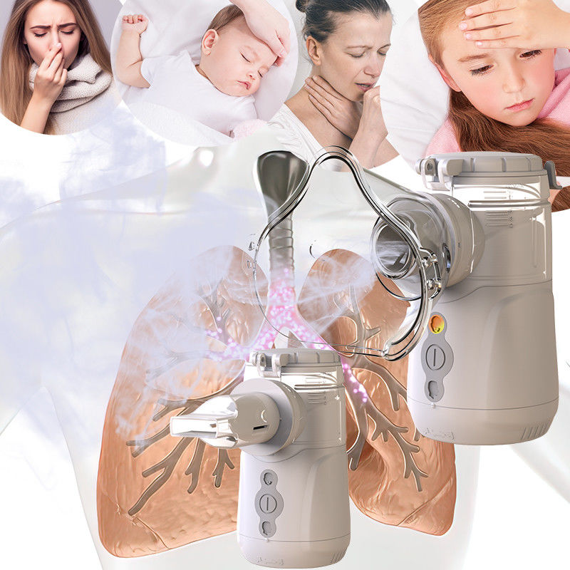 Batterij of USB Mesh Nebulizer 7 dagen Langdurige atomiseringssnelheid ≥0,3 ml/min
