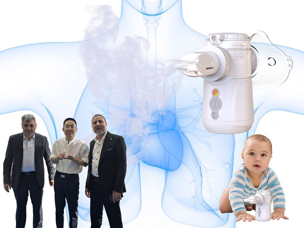 Batterij of USB Mesh Nebulizer 7 dagen Langdurige atomiseringssnelheid ≥0,3 ml/min
