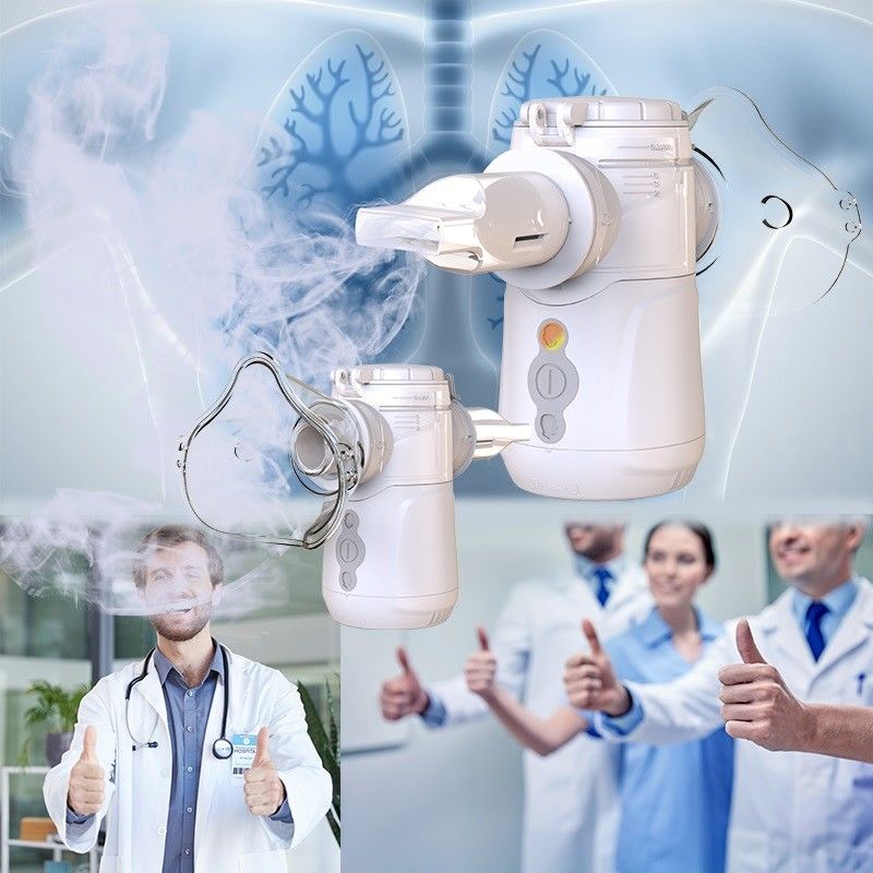 Batterij of USB Mesh Nebulizer 7 dagen Langdurige atomiseringssnelheid ≥0,3 ml/min